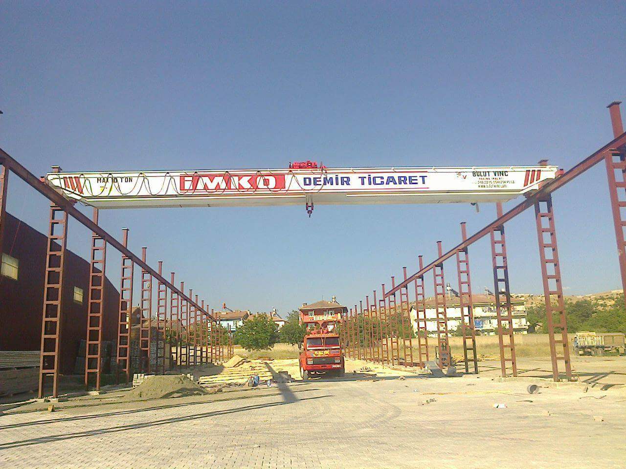 Gezer köprü vinçlerimiz